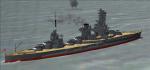 FS2004 Features For Pilotable Japanese battleship Ise from 1941